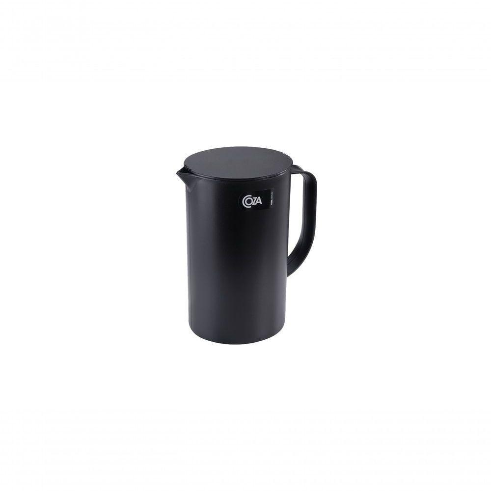 Jarra Com Tampa Casual 15 X 10,7 X 17,9 Cm 1 L Preto Coza - 1