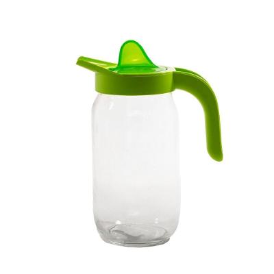 Jarra Com Tampa E Alça 1 Litro Suco Bebida Luxo Verde Renga