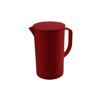 Jarra Com Tampa Casual 19,2 X 13,5 X 22,4 Cm 2l Vermelho Bold Coza