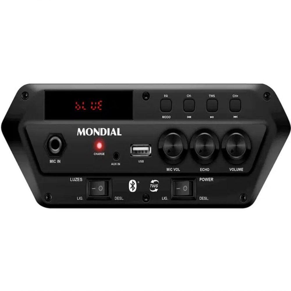 Caixa De Som Mondial 250w Rms Bluetooth - Cm250 - 1