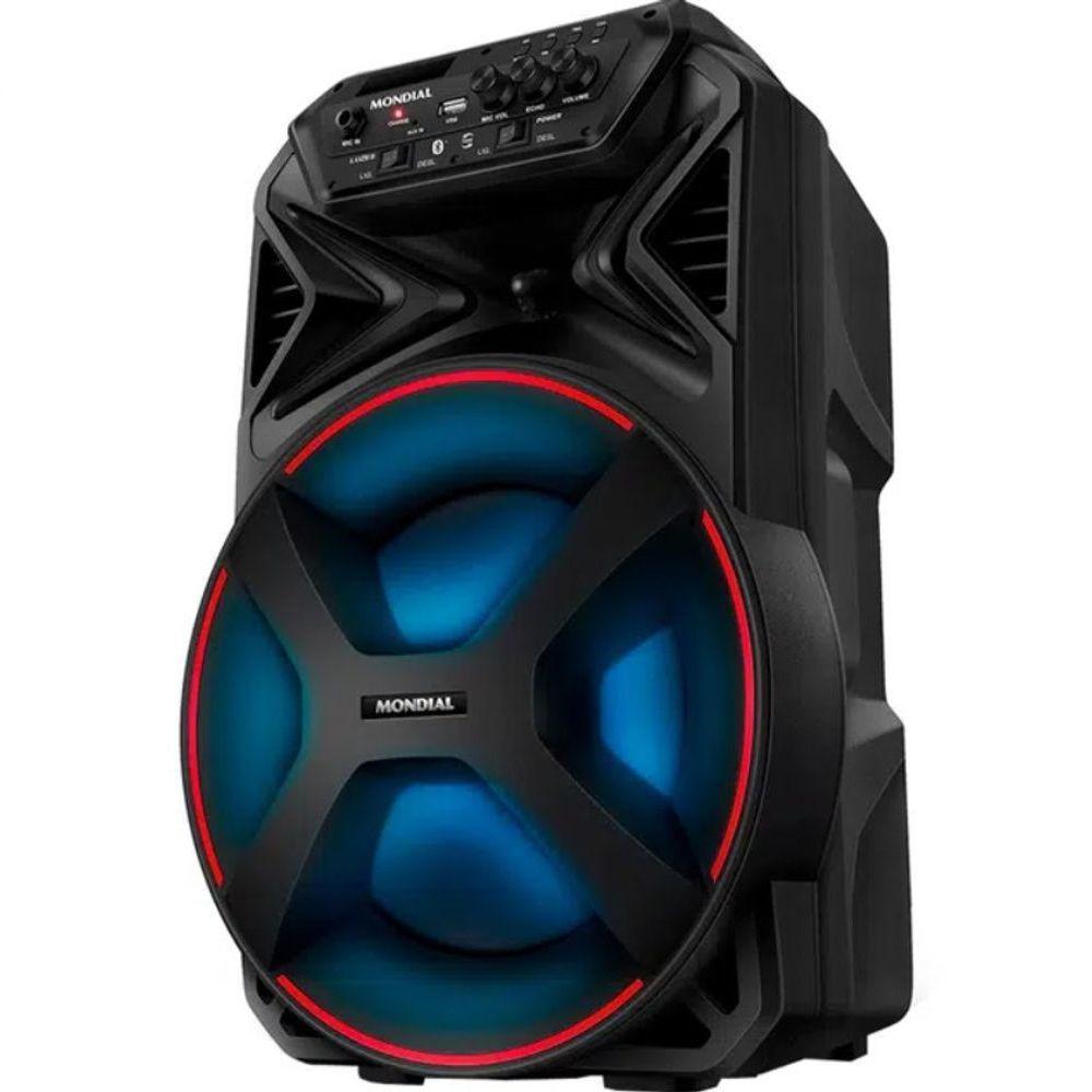 Caixa De Som Mondial 250w Rms Bluetooth - Cm250 - 3