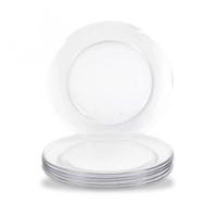 Jogo Com 6 Pratos Raso Gourmet Astral 26 Cm Marinex - Nadir - 2