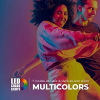 Caixa De Som Speaker Aiwa Bluetooth Luzes Multicores Ip65 Mini Speaker Aws-sp-01 Bivolt - 7