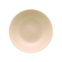 Jogo De Pratos Fundos Em Cerâmica Unni Com 6 Peças 20,5cm Oxford Merengue - 1