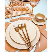 Jogo De Jantar Em Cerâmica Unni Com 30 Peças Oxford Merengue - 2