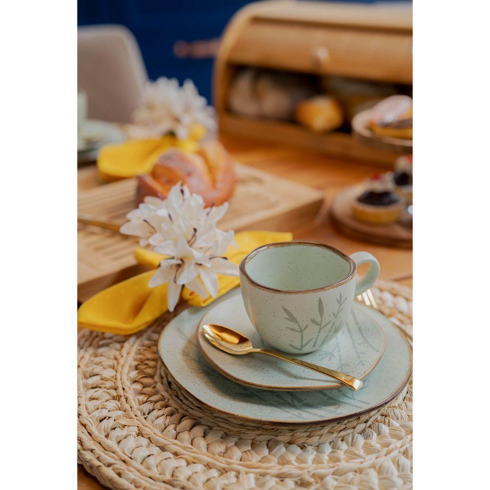 Jogo De Jantar Em Porcelana Ryo Com 30 Peças Oxford Bambu - 9