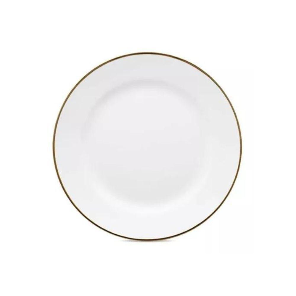 Jogo De Pratos Sobremesa Em Porcelana Flamingo Com 6 Peças 22cm Oxford Sofia - 1