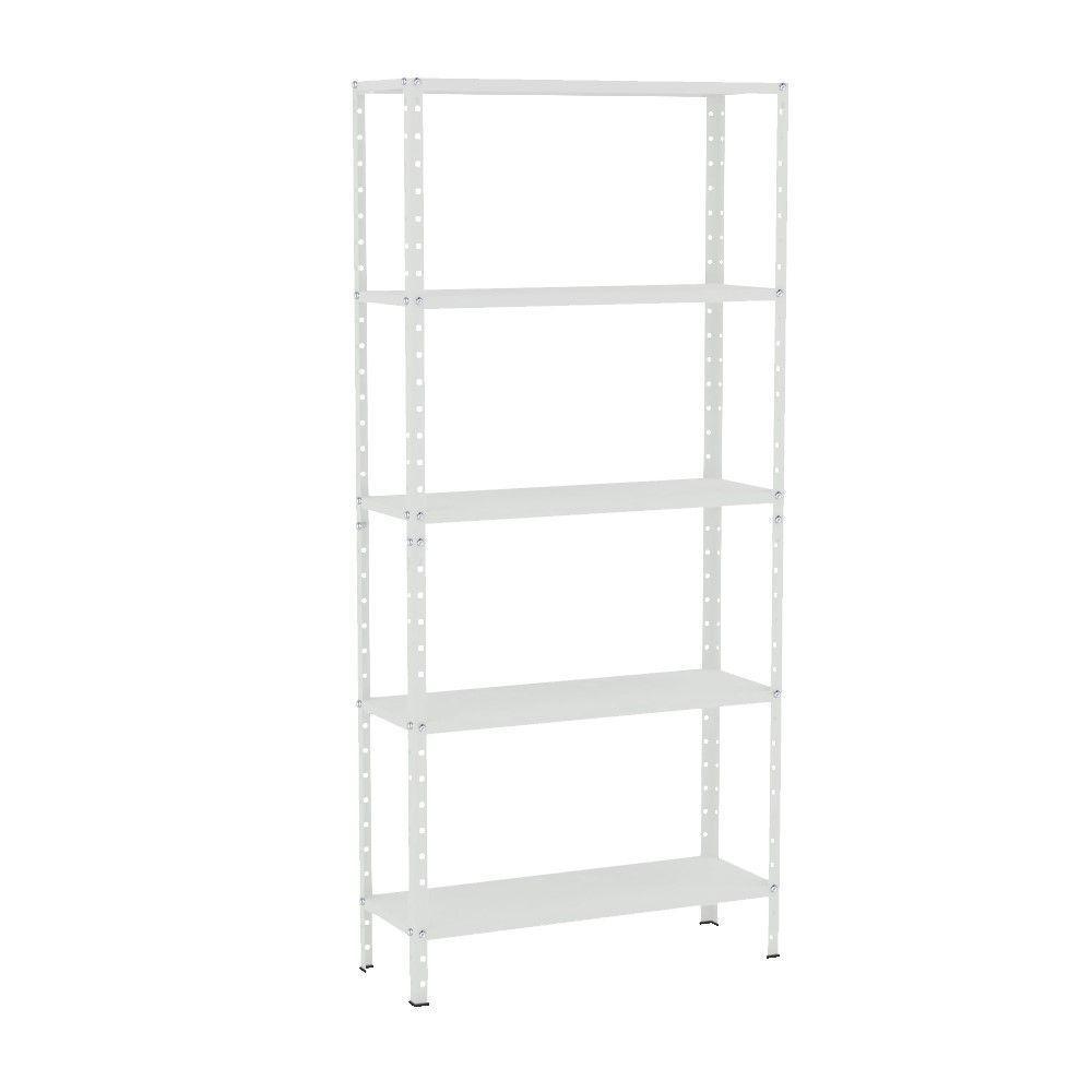 Estante Aço 5 Prateleiras Eaf005 Branca - 1