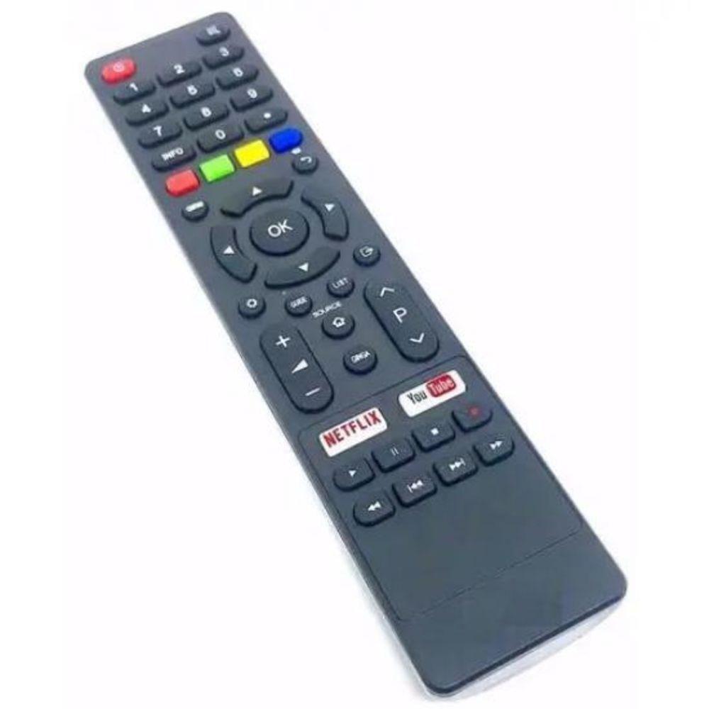 Controle Remoto para Tv Philco Ph55 Smart 4k com Teclas Netflix Youtube Giga - 2