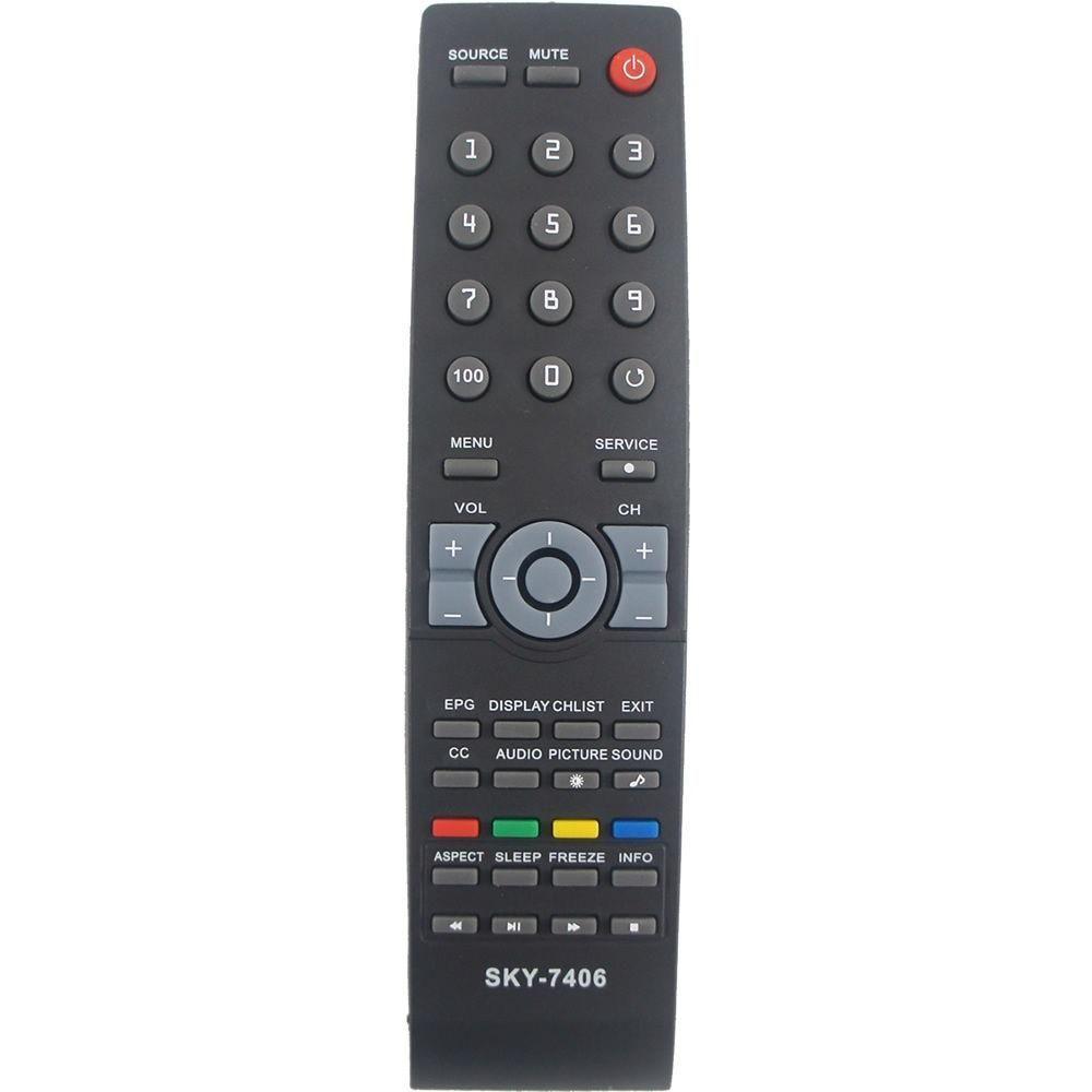 Controle Remoto Tv Aoc Led Lcd com Tecla Service - 2