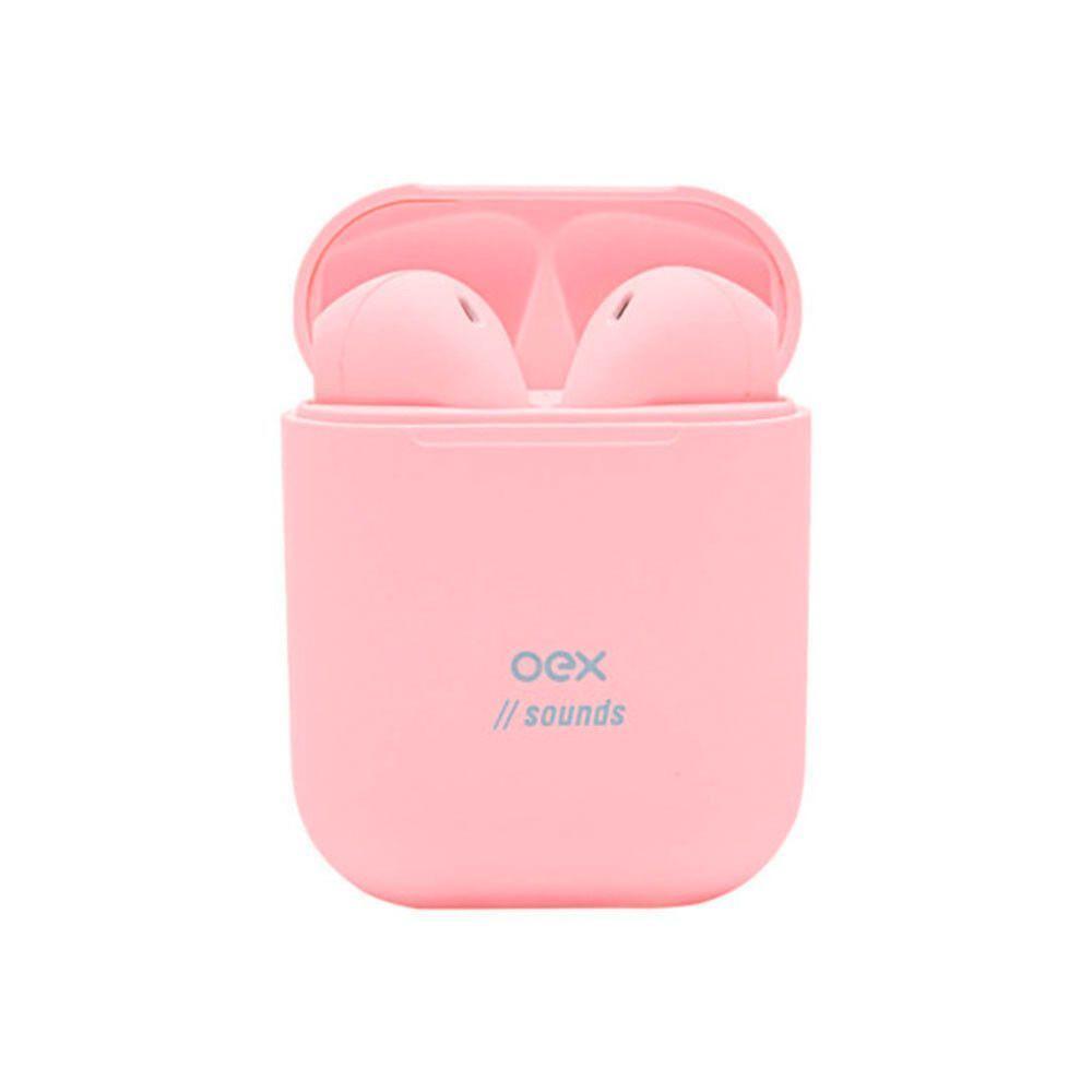 Fone De Ouvido Bluetooth Oex Candy Tws11 Rosa Claro Rosa - 2