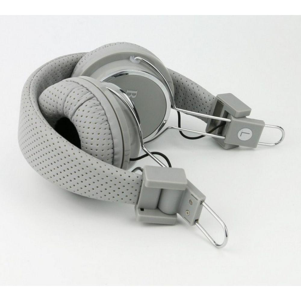 Fone de Ouvido Bluetooth Micro Sd Mp3 Rádio Fm Player Cinza - 2