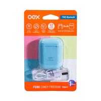 Fone De Ouvido Bluetooth Oex Candy Tws11 Azul Pastel Azul - 3
