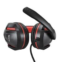 Fone De Ouvido Evus Pc Gamer F-02 P2 Preto/Vermelho - 1