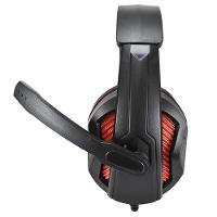 Fone De Ouvido Evus Pc Gamer F-02 P2 Preto/Vermelho - 6