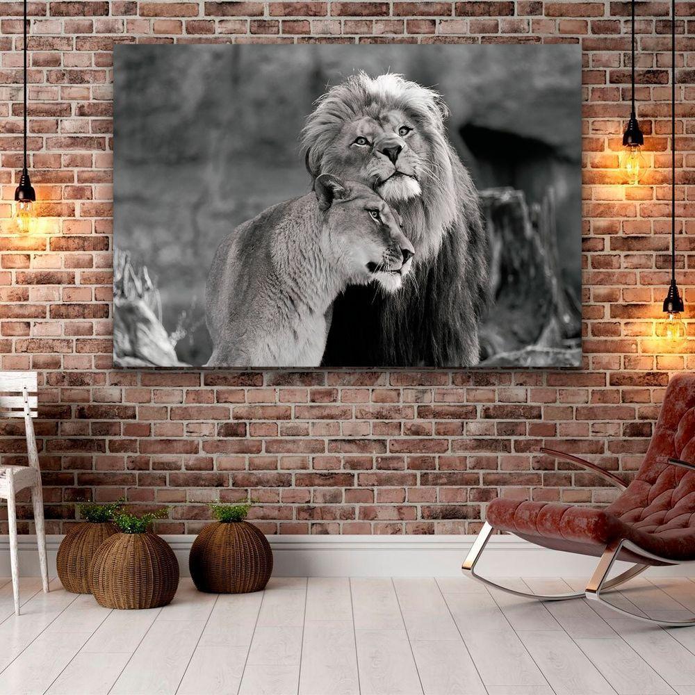 Quadro Abençoados Br Artes Médio 84x54 - 2