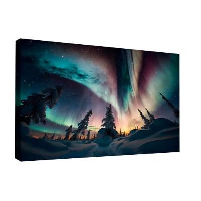 Quadro Aurora Boreal Br Artes