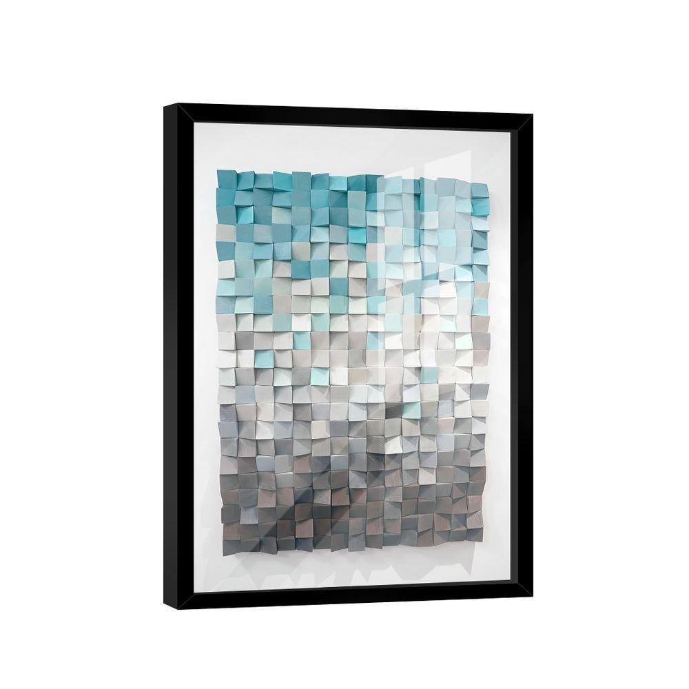 Quadro Azul 3d Effect Br Artes - 1