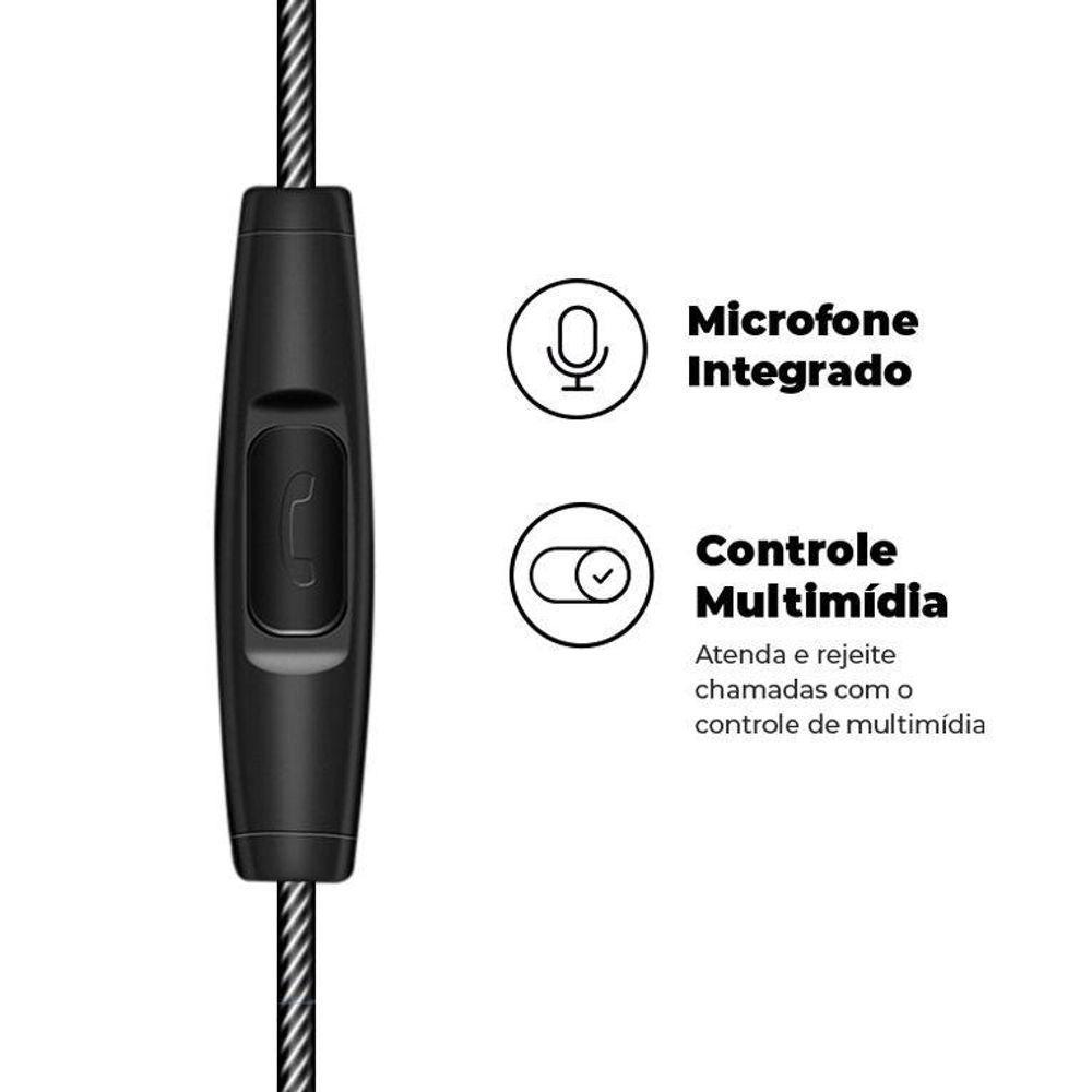 Fone De Ouvido Magnético Dual Shock - P2 - Gshield - 5