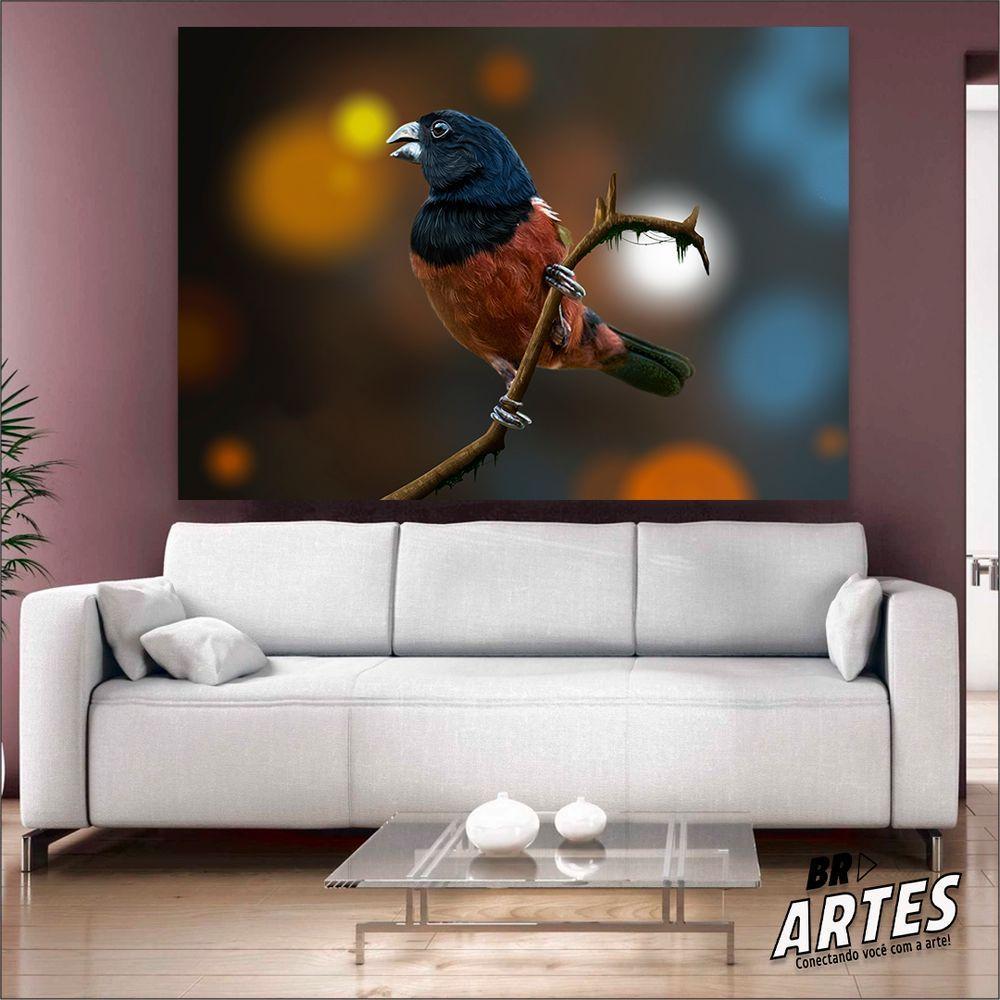 Quadro Curió Br Artes Grande 118x78 - 3