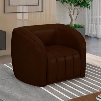 Poltrona Decorativa Memphis Corano Assento Espuma D26 Molufan Estofados