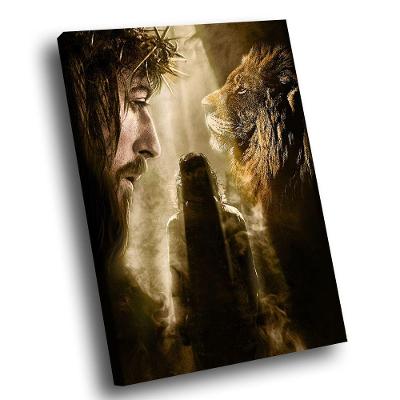 Quadro Cristo Abençoado Br Artes Médio 84x54