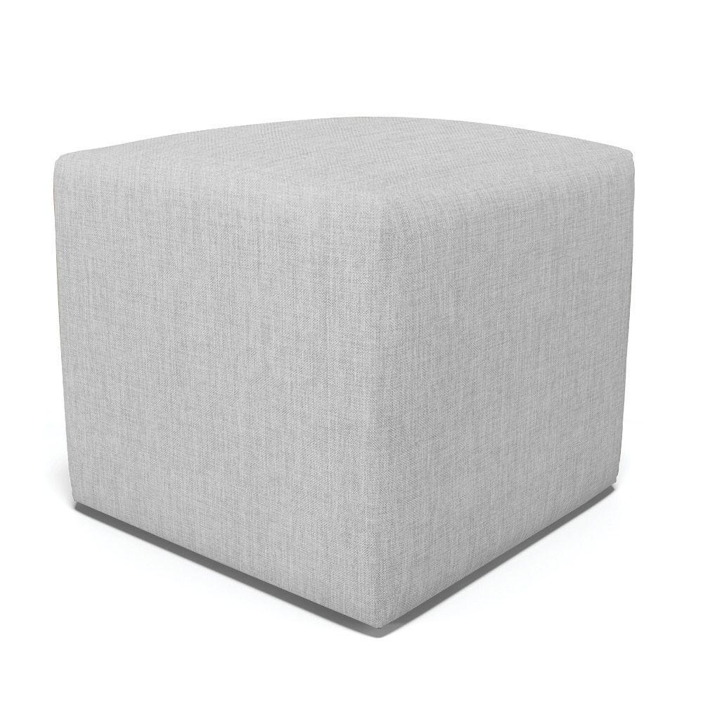 Poltrona De Amamentação Com Balanço E Puff Laura Linho Cinza Tc185 Base De Madeira - D'rossi - 5