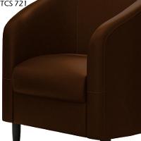 Poltrona Decorativa Pes Em Madeira Scala Corano Tcs 721 Moll Tcs 721 - 7