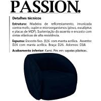 Poltrona Decorativa Passion Veludo Sl 948 Moll Sl 948 - 6