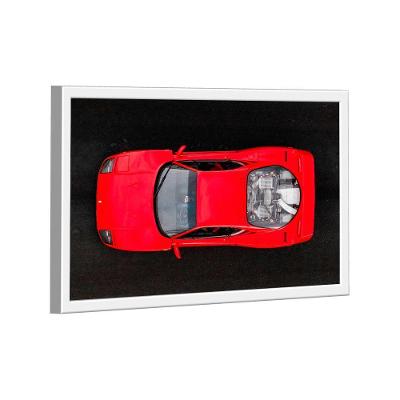 Quadro Ferrari F40 Vermelha Cima Br Artes