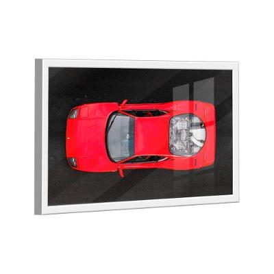 Quadro Ferrari F40 Vermelha Cima Br Artes