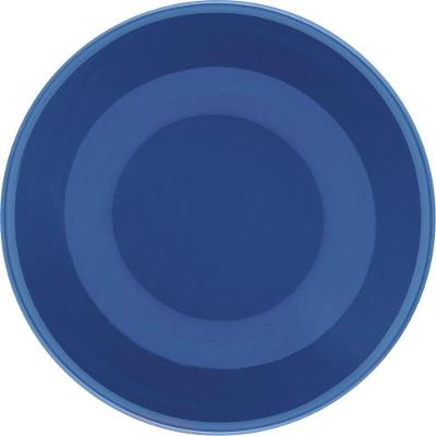 Kit 8 Pratos Fundos Unni Blue Oxford® Cerâmica 20,5cm