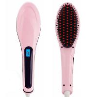 Escova Alisadora Chapinha Eletrica Bivolt Com Lcd - 1