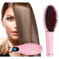 Escova Alisadora Chapinha Eletrica Bivolt Com Lcd