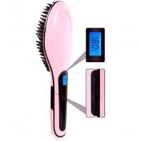 Escova Alisadora Chapinha Eletrica Bivolt Com Lcd - 5