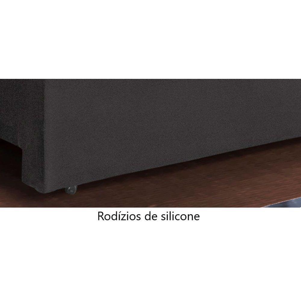 Sofá Retrátil E Reclinável Atenas 2,30m 4 Lugares Cinza - 2