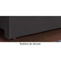 Sofá Retrátil E Reclinável Atenas 2,30m 4 Lugares Cinza - 2