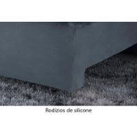 Sofá Retrátil E Reclinável Atlanta 2,10m 03 Lugares Prata - 2