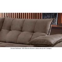 Sofá Retrátil E Reclinável Atlanta 2,30m 04 Lugares Txr Bege - 3