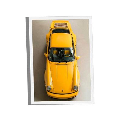 Quadro Porsche 911 Amarelo Br Artes