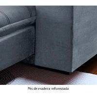 Sofá Retrátil E Reclinável Atlas 1,80m 02 Lugares Txr Prata - 3