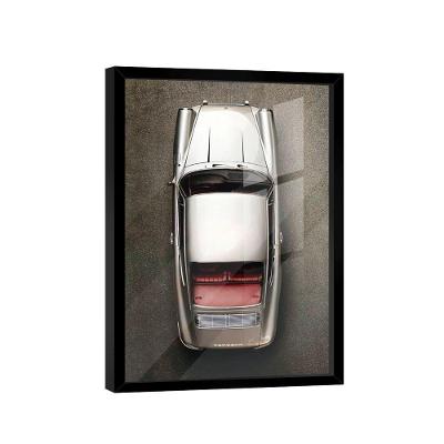 Quadro Porsche 911 Cinza Br Artes