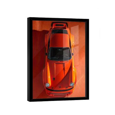 Quadro Porsche 911 Laranja Br Artes