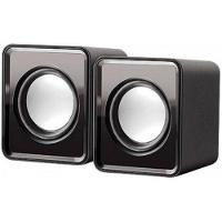 Mini Caixa de Som 3w Rms Compacta Usb P2 - Preto - 1