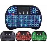 Mini Controle Wireless Mini Keyboard Usb Sem Fio Touch Pad Led P - 1
