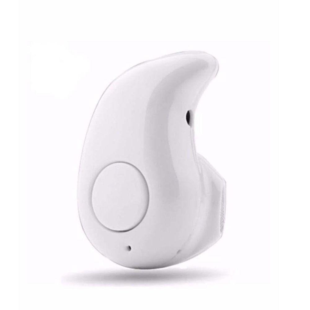 Mini Fone De Ouvido Bluetooth Branco - 1