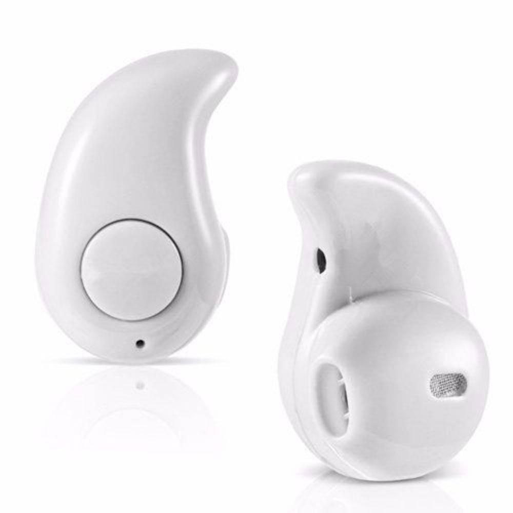 Mini Fone De Ouvido Bluetooth Branco - 1