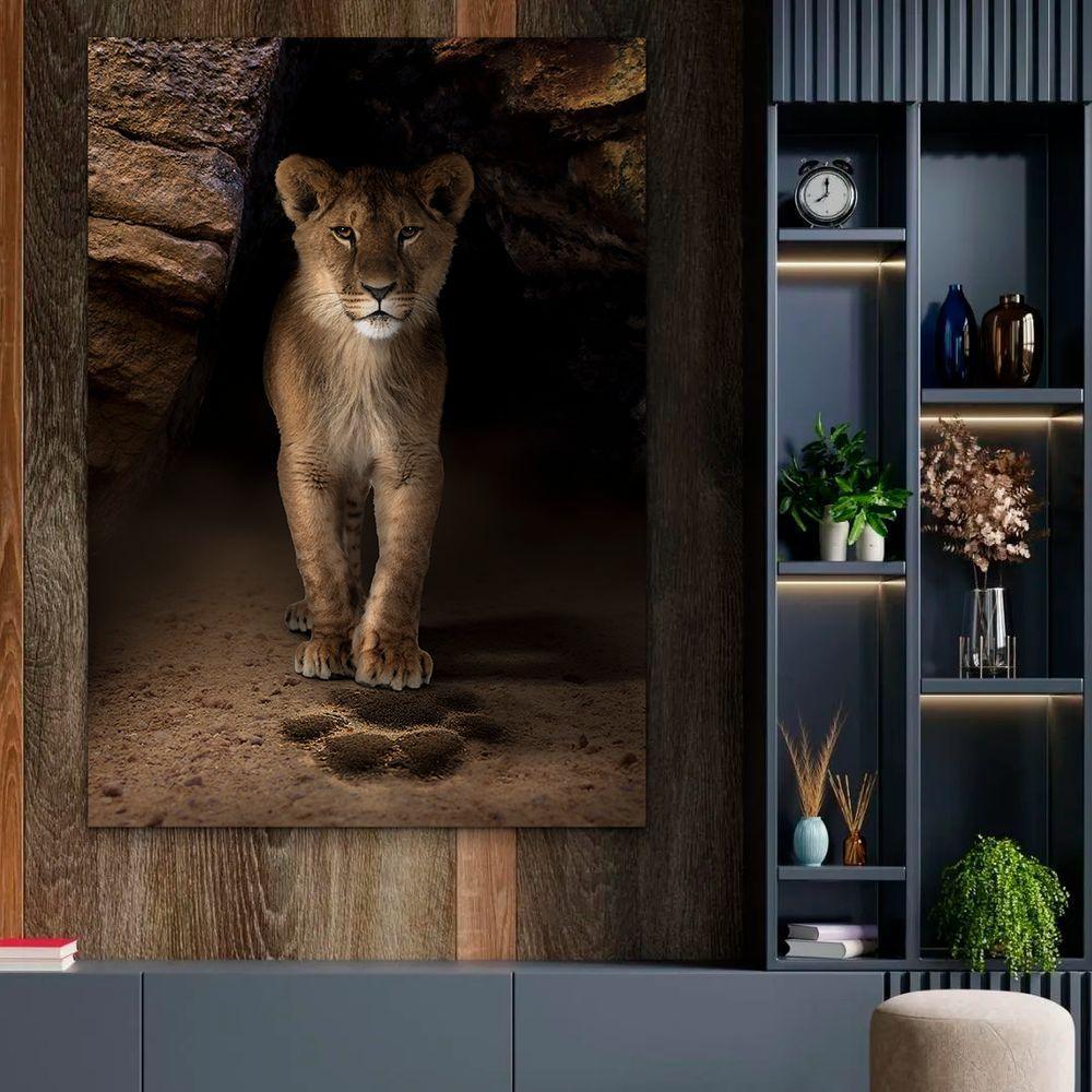 Quadro Rastro Br Artes Médio 84x54 - 2