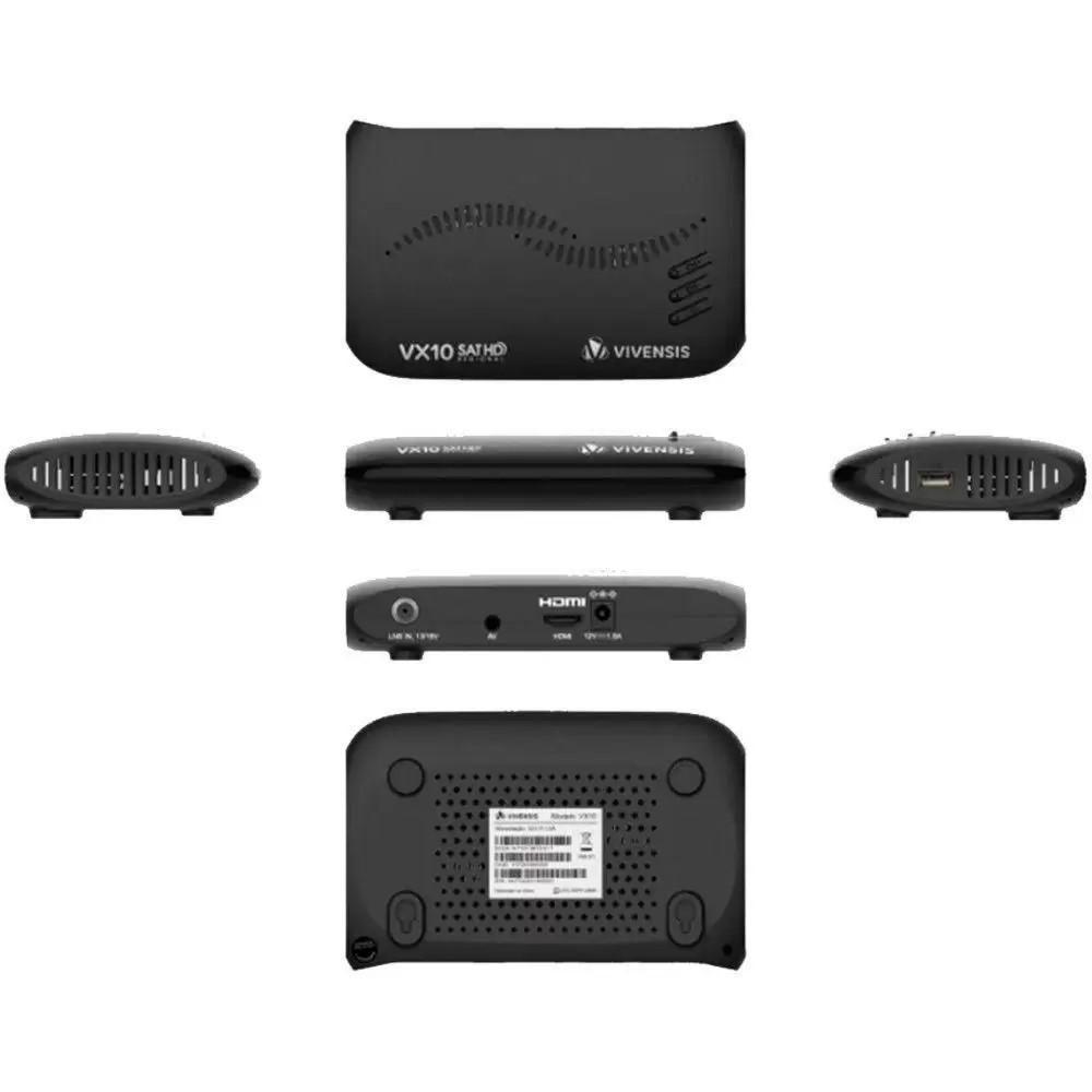 Receptor Vx 10 Sat Hd Parabólica Digital Banda Ku Vivensis - 4