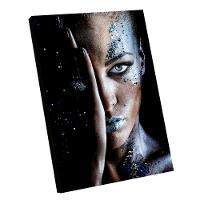 Quadro Retrato Feminino Br Artes Médio 84x54 - 1